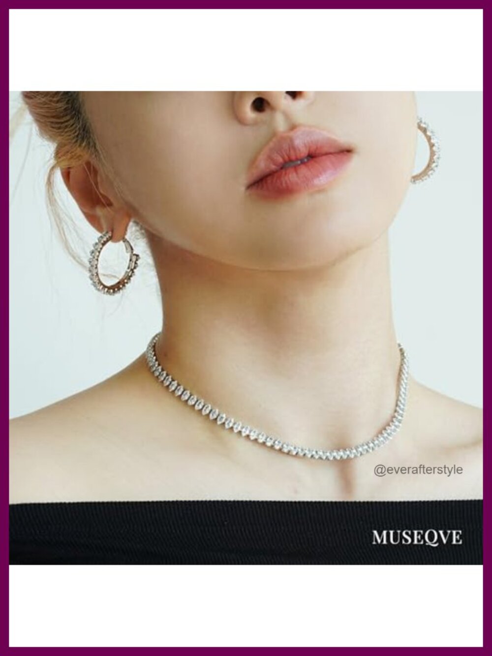 14K Gold Plated Marquise CZ Hoop Earrings 30MM Leaf - Picture 3 of 5